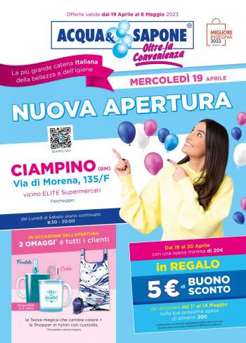Angebote Acqua & Sapone - 19.4.2023 - 6.5.2023.