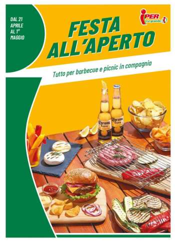 Volantino Iper, La grande i - 21/4/2023 - 1/5/2023.