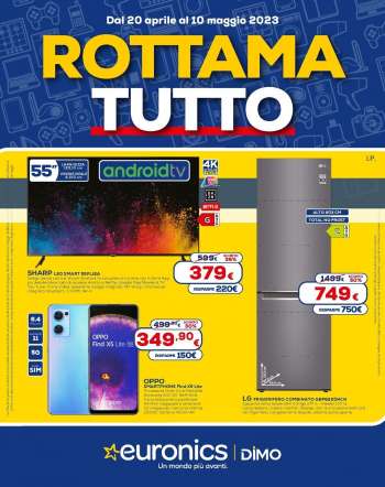 Volantino Euronics - 20/4/2023 - 10/5/2023.