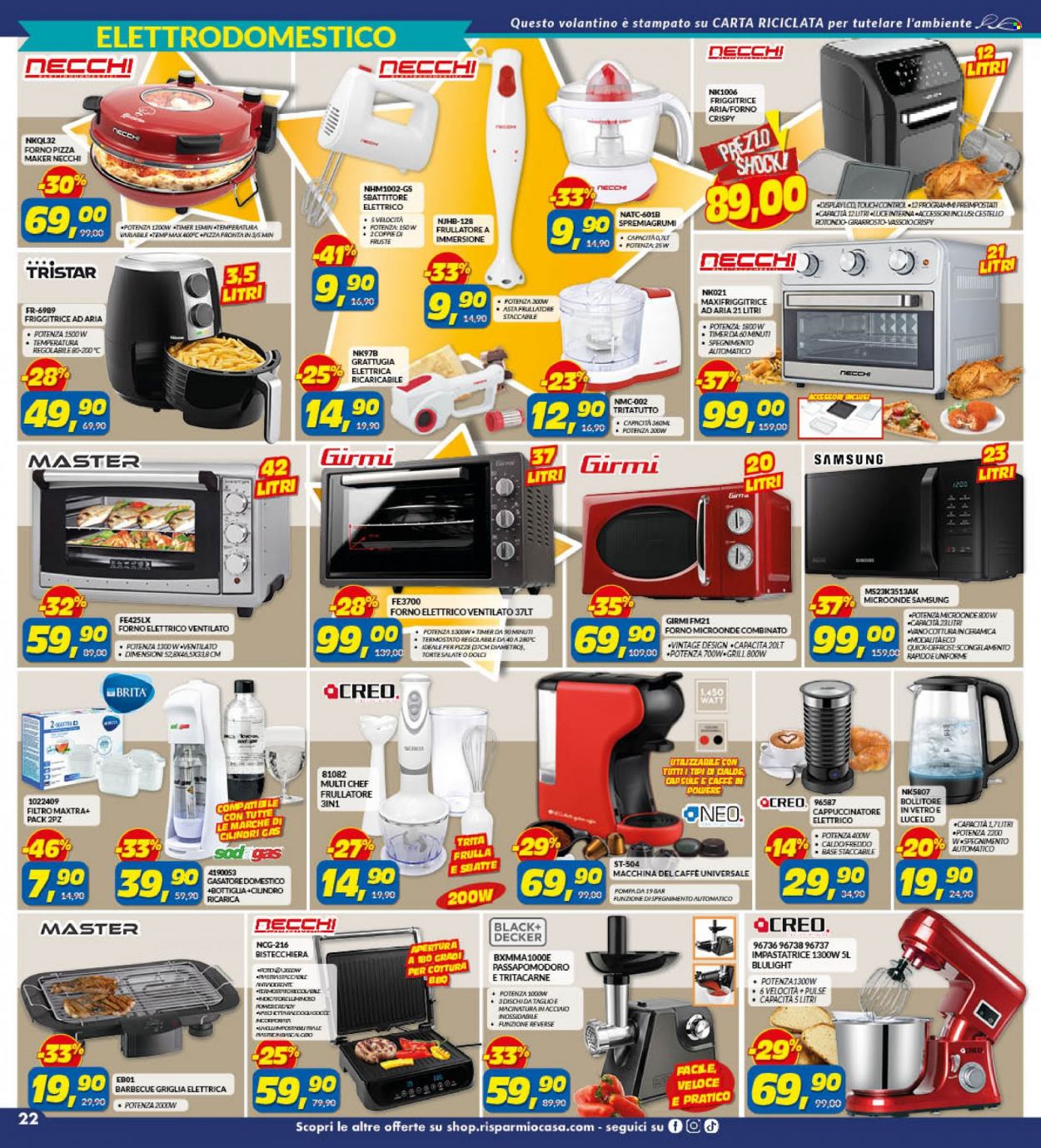 Volantino Risparmio Casa Megastore - 20/4/2023 - 14/5/2023. Pagina 22