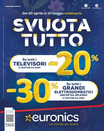 Volantino Euronics - 20/4/2023 - 10/5/2023.