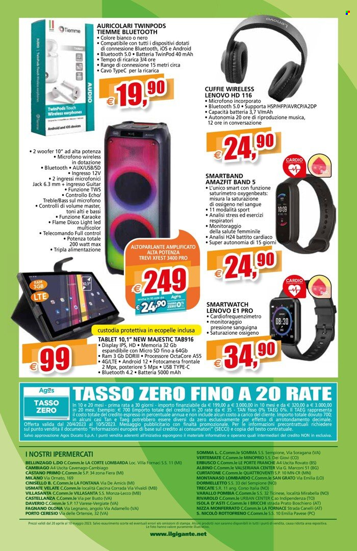 Volantino Il Gigante - 20/4/2023 - 10/5/2023. Pagina 20