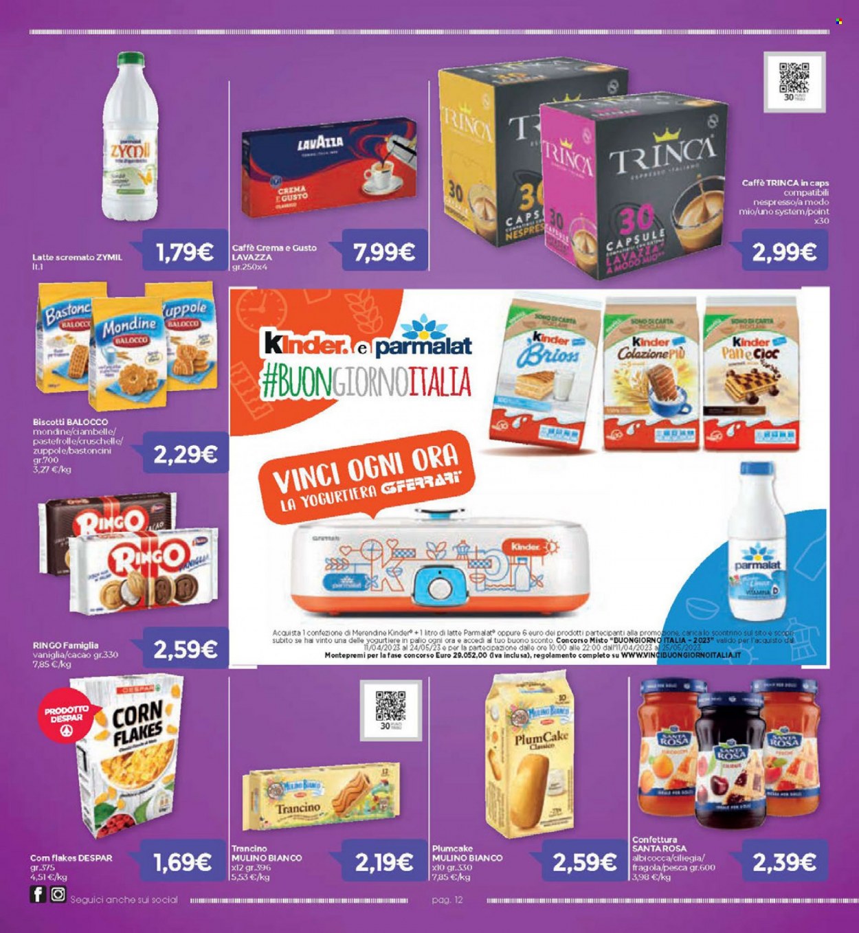 Volantino Eurospar - 21/4/2023 - 1/5/2023. Pagina 12