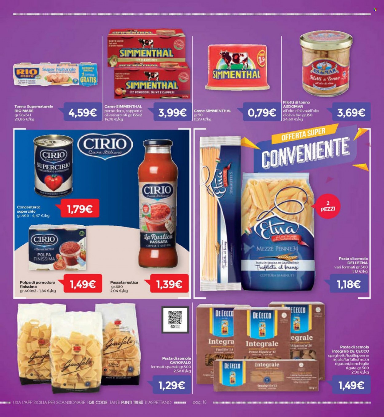Volantino Eurospar - 21/4/2023 - 1/5/2023. Pagina 15