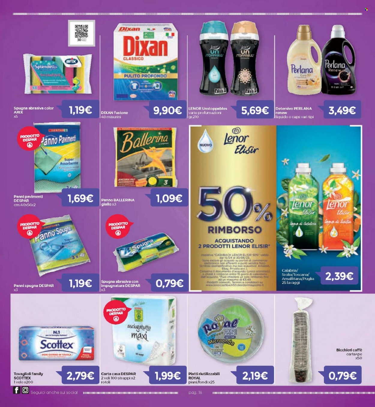 Volantino Eurospar - 21/4/2023 - 1/5/2023. Pagina 16
