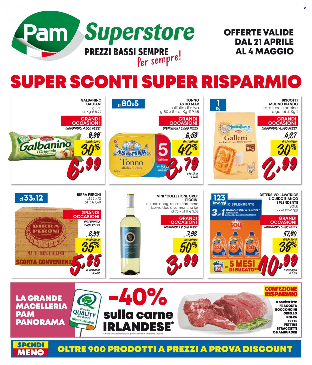Volantino Pam Panorama - 21/4/2023 - 4/5/2023. Pagina 1