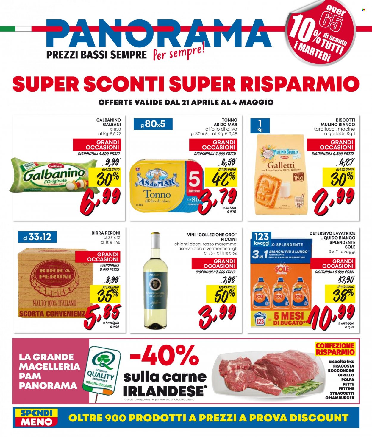 Volantino Panorama - 21/4/2023 - 4/5/2023. Pagina 1