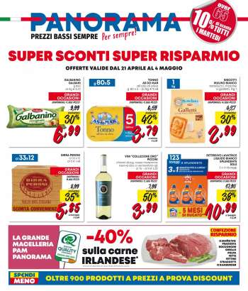 Volantino Panorama - 21/4/2023 - 4/5/2023.