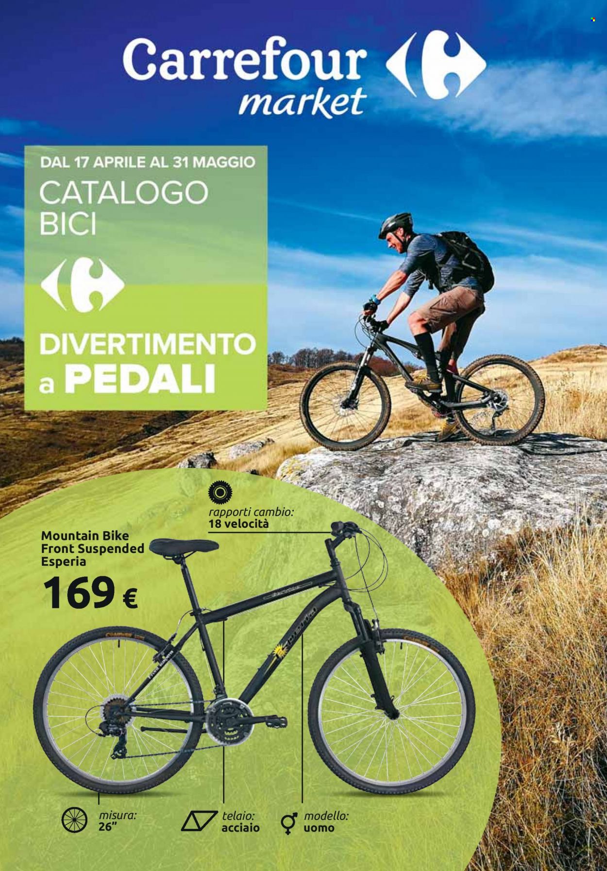 Volantino Carrefour - 17/4/2023 - 31/5/2023. Pagina 1