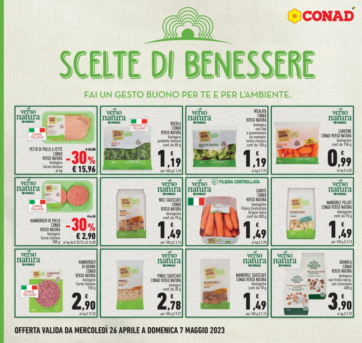 Volantino Conad - 26/4/2023 - 7/5/2023. Pagina 4