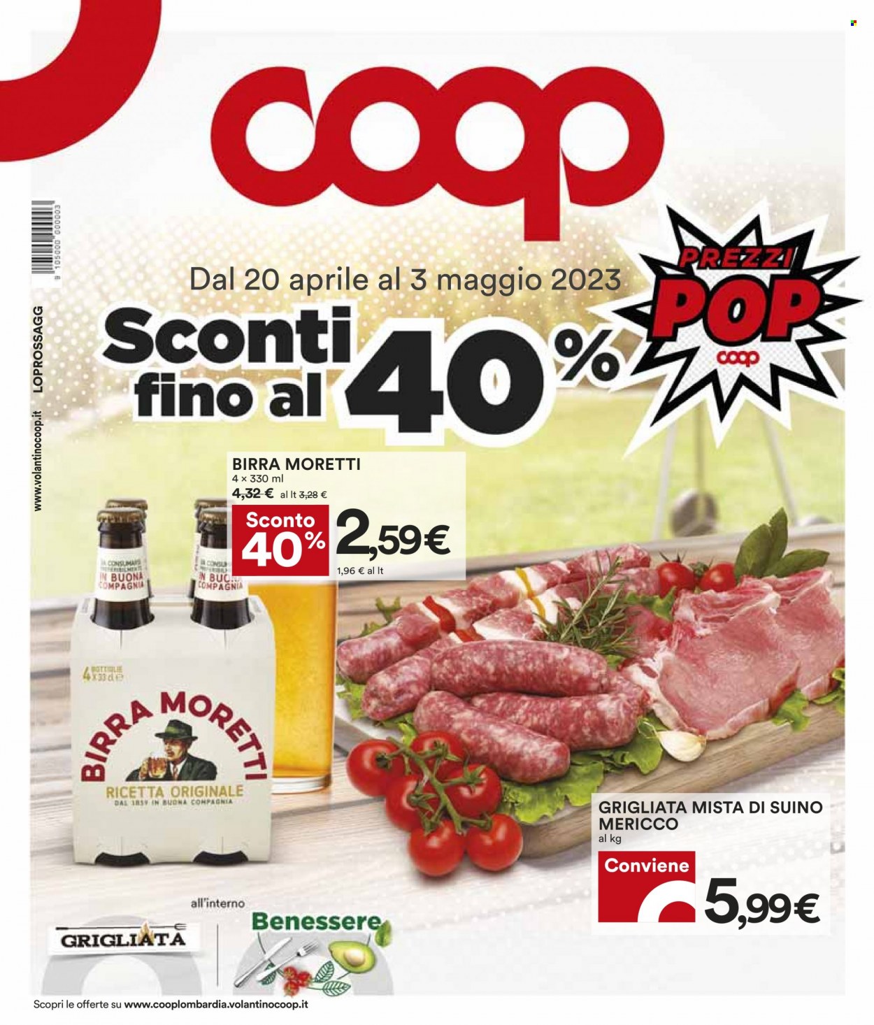 Leták Coop - 20.4.2023 - 3.5.2023. Strana 1