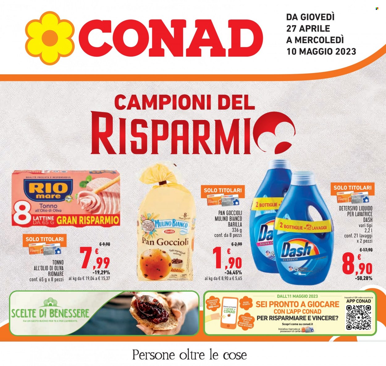 Leták Conad - 27.4.2023 - 10.5.2023. Strana 1