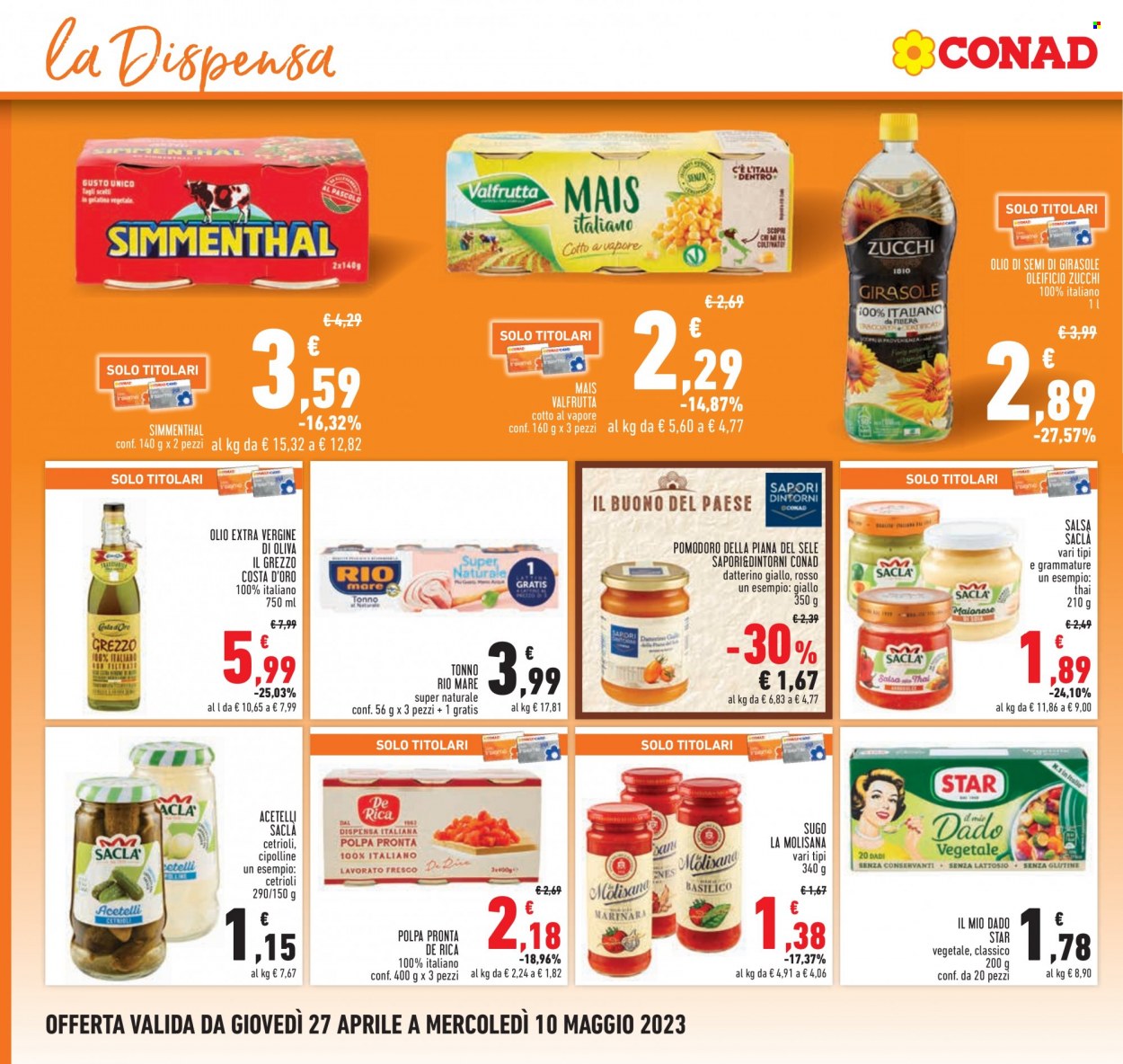 Volantino Conad - 27/4/2023 - 10/5/2023. Pagina 14