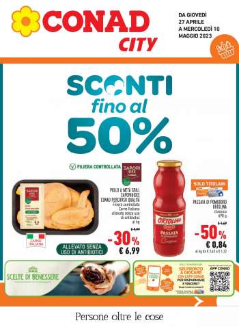 Volantino Conad - 27/4/2023 - 10/5/2023.