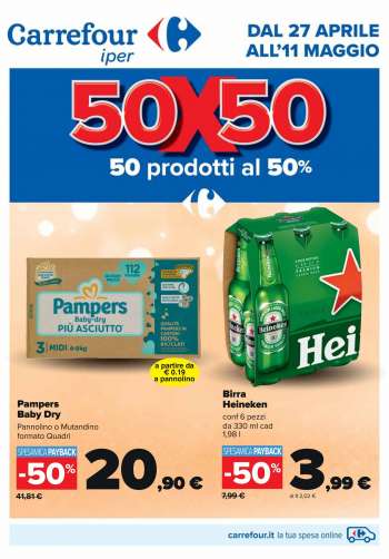 Volantino Carrefour - 27/4/2023 - 11/5/2023.
