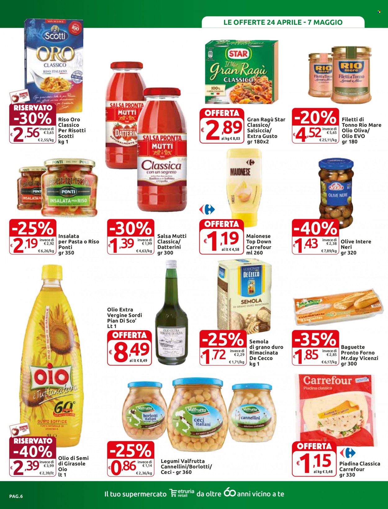 Volantino Carrefour - 24/4/2023 - 7/5/2023. Pagina 6