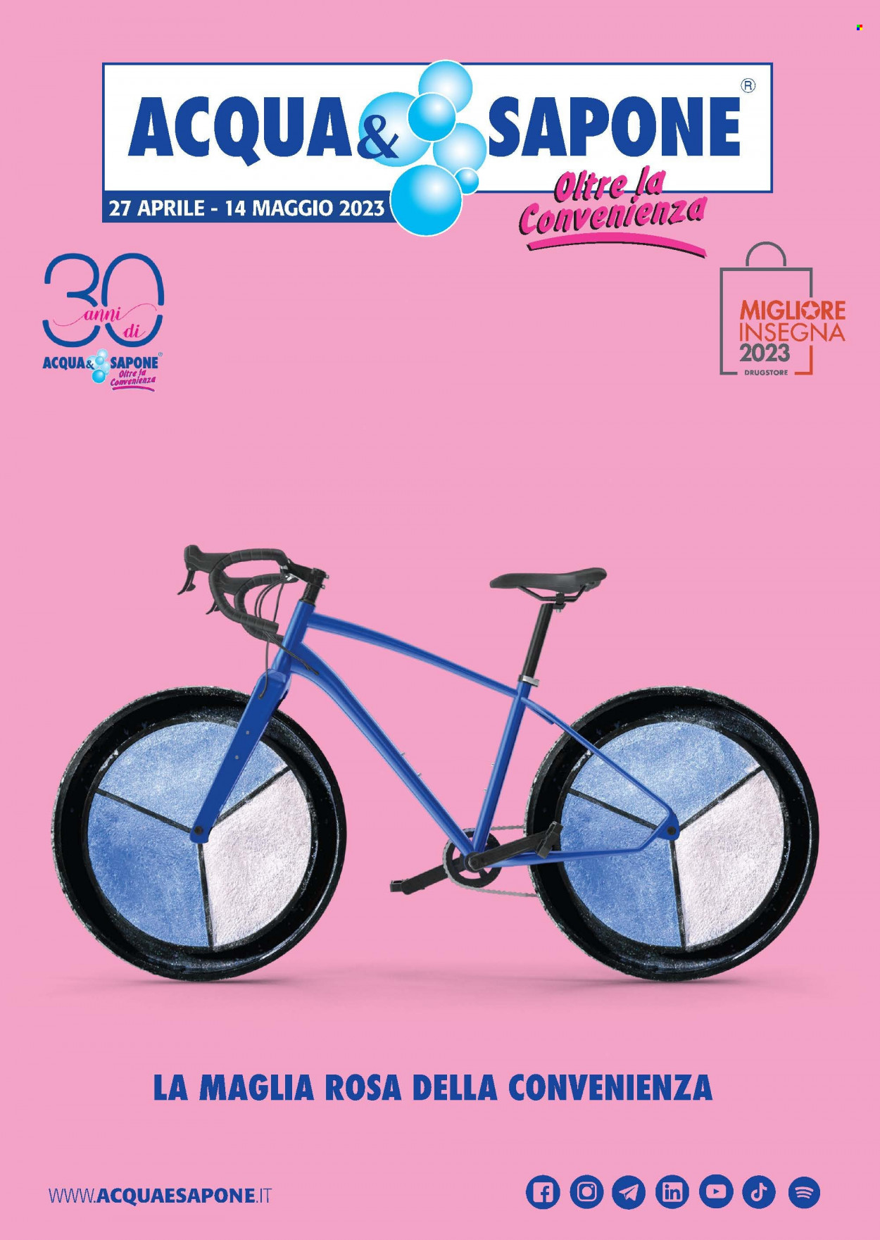 Volantino Acqua & Sapone - 27/4/2023 - 14/5/2023. Pagina 1