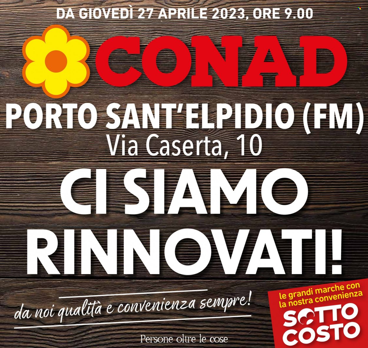 Volantino Conad - 27/4/2023 - 6/5/2023. Pagina 1