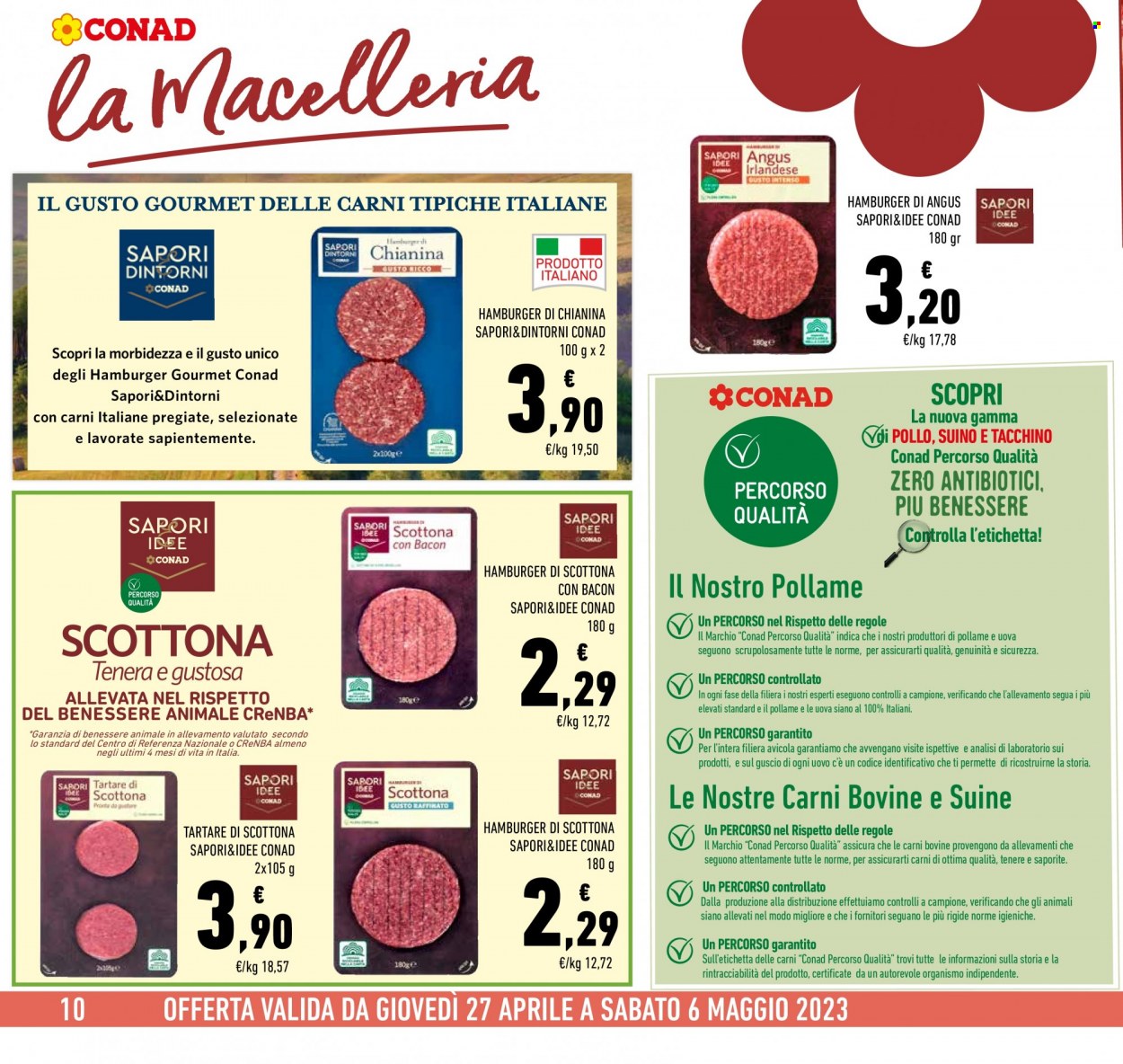 Volantino Conad - 27/4/2023 - 6/5/2023. Pagina 10
