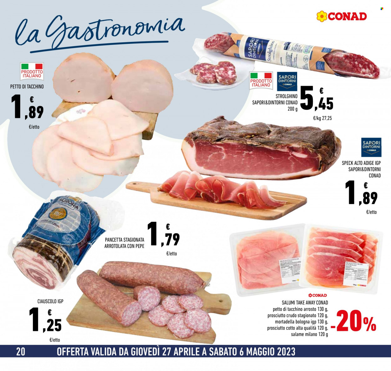 Volantino Conad - 27/4/2023 - 6/5/2023. Pagina 20