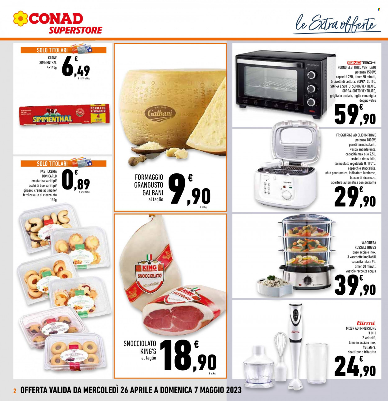 Volantino Conad - 26/4/2023 - 7/5/2023. Pagina 2