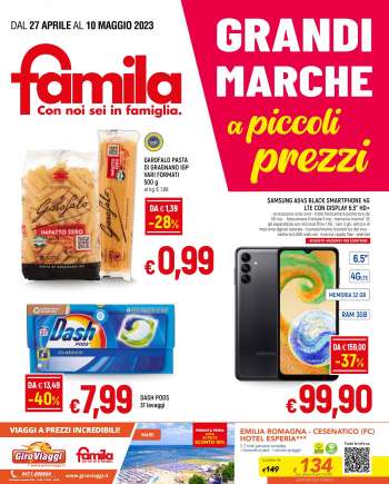 Volantino Famila - 27/4/2023 - 10/5/2023.