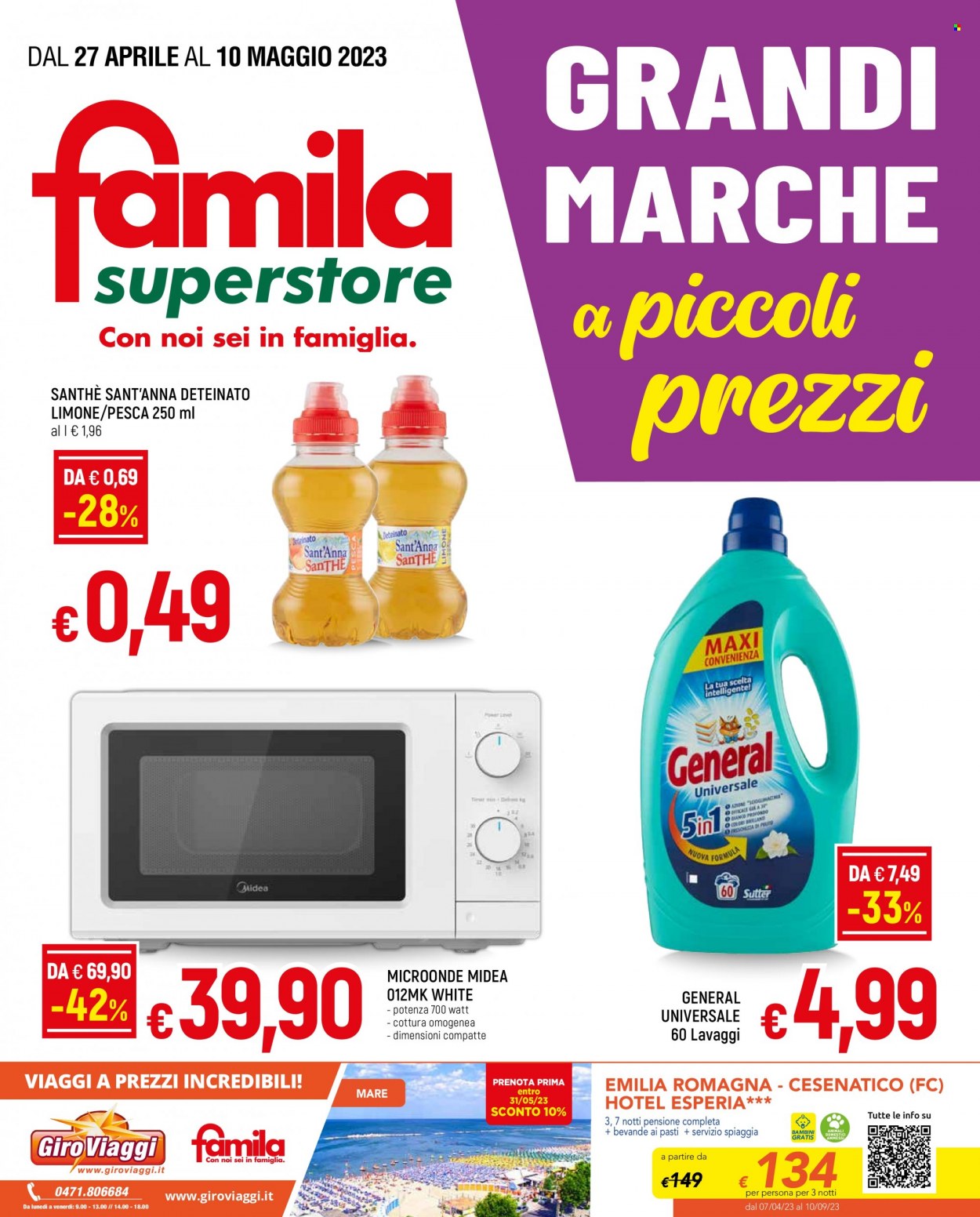 Volantino Famila - 27/4/2023 - 10/5/2023. Pagina 1
