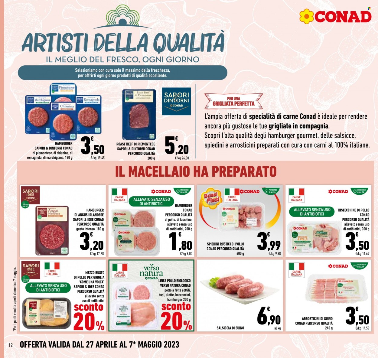 Volantino Conad - 27/4/2023 - 7/5/2023. Pagina 12