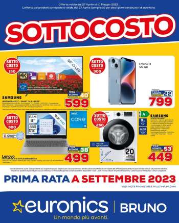 Volantino Euronics - 27/4/2023 - 10/5/2023.