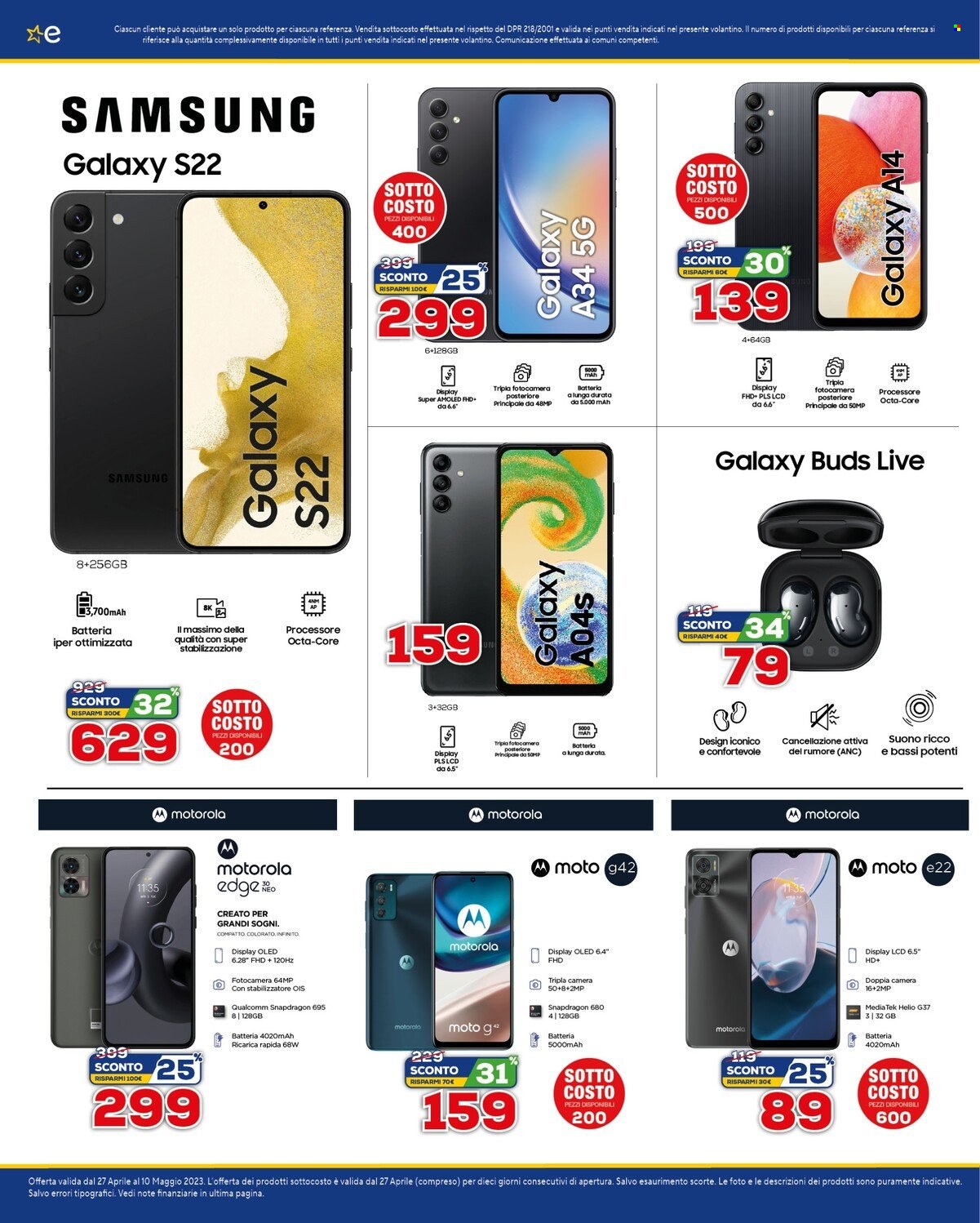 Volantino Euronics - 27/4/2023 - 10/5/2023. Pagina 2