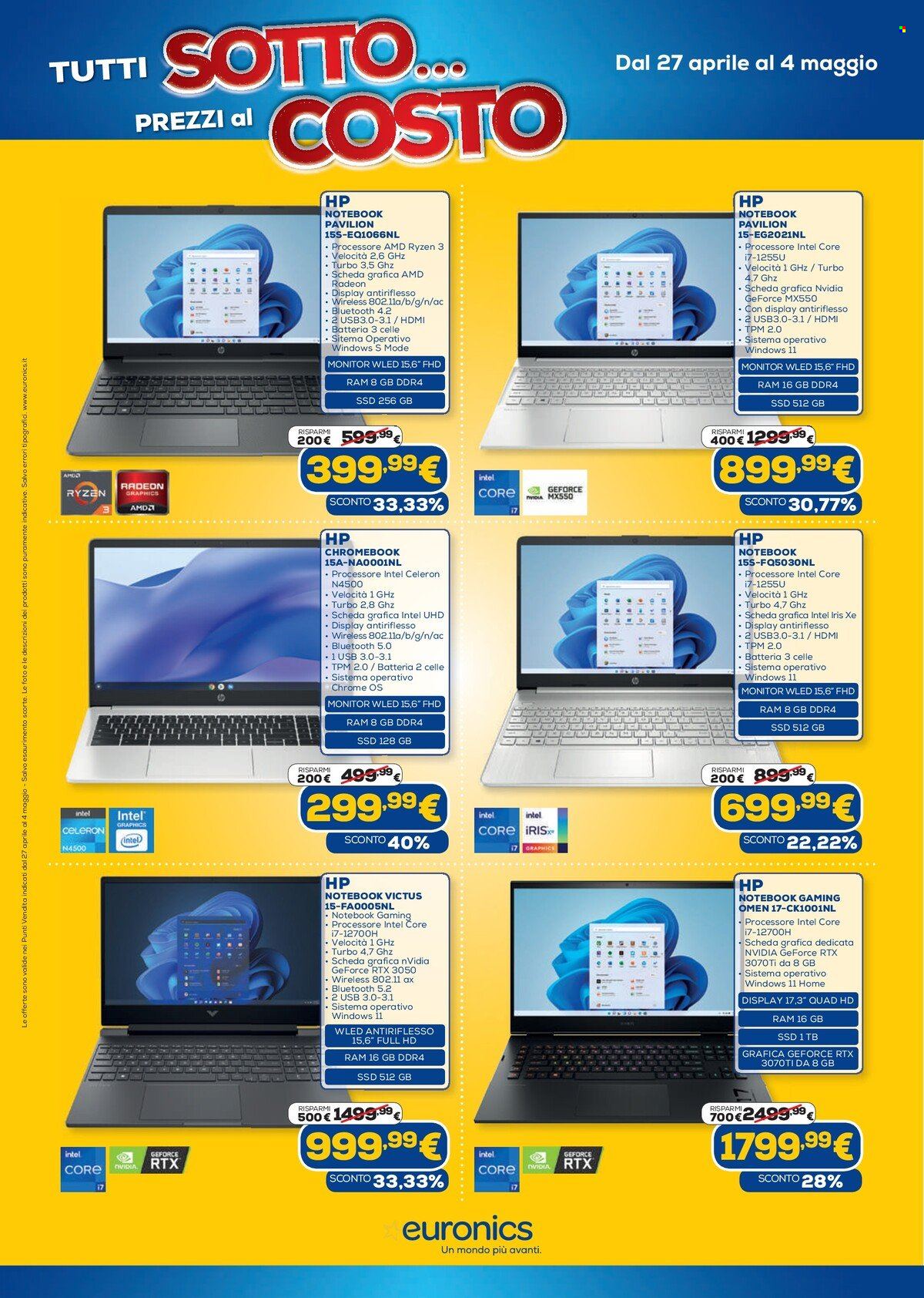 Volantino Euronics - 27/4/2023 - 4/5/2023. Pagina 4