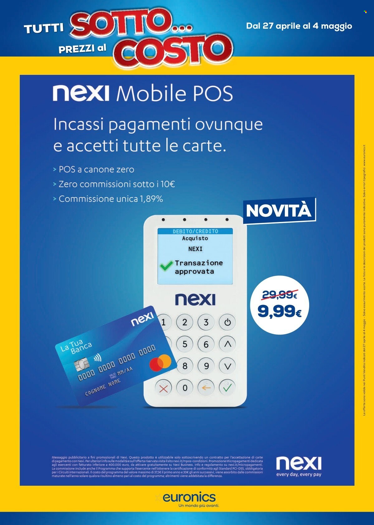 Volantino Euronics - 27/4/2023 - 4/5/2023. Pagina 7