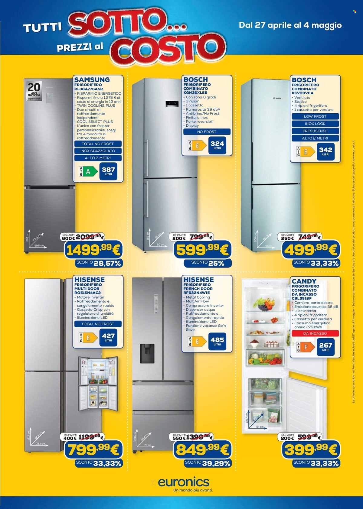 Volantino Euronics - 27/4/2023 - 4/5/2023. Pagina 15