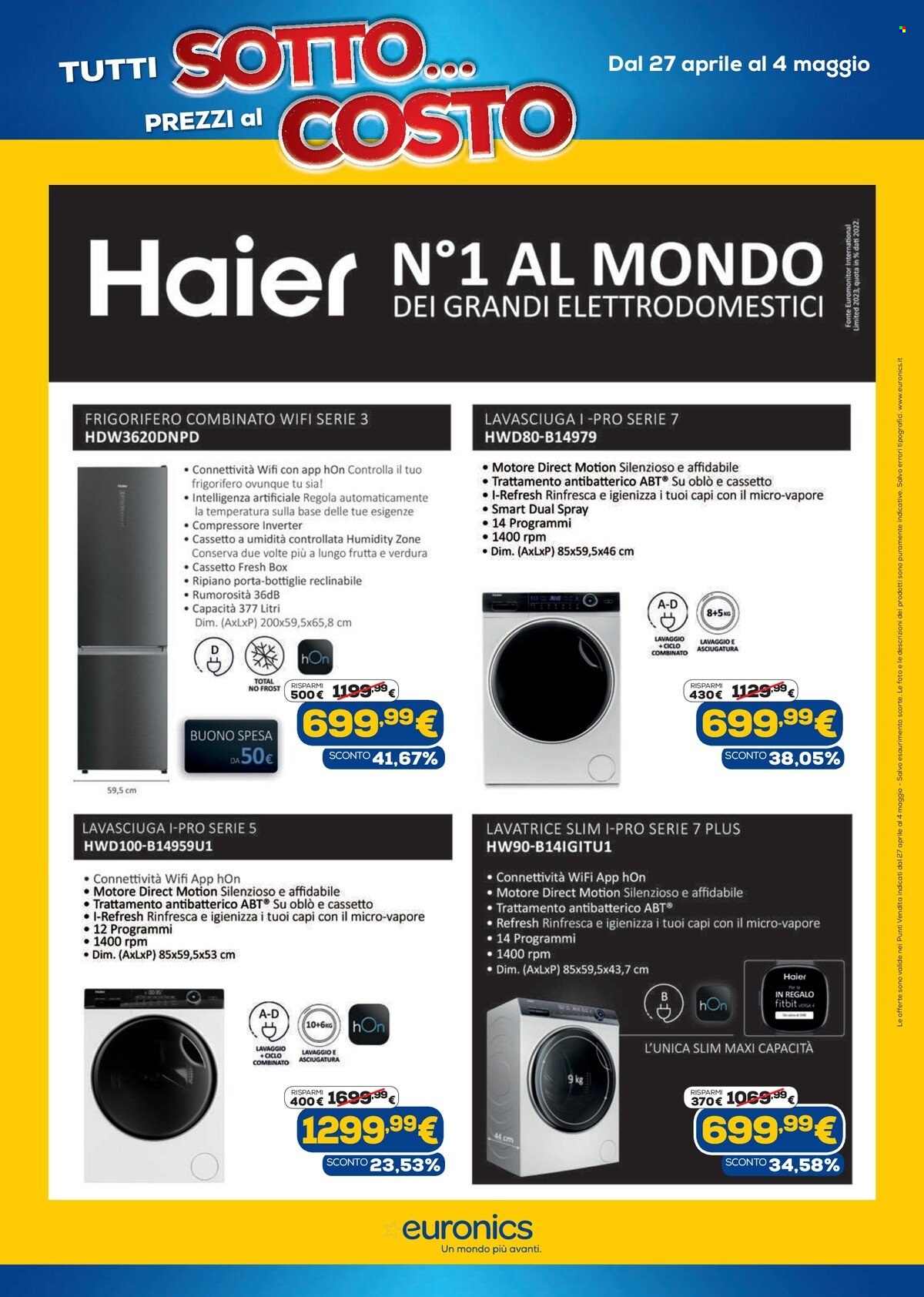Volantino Euronics - 27/4/2023 - 4/5/2023. Pagina 17