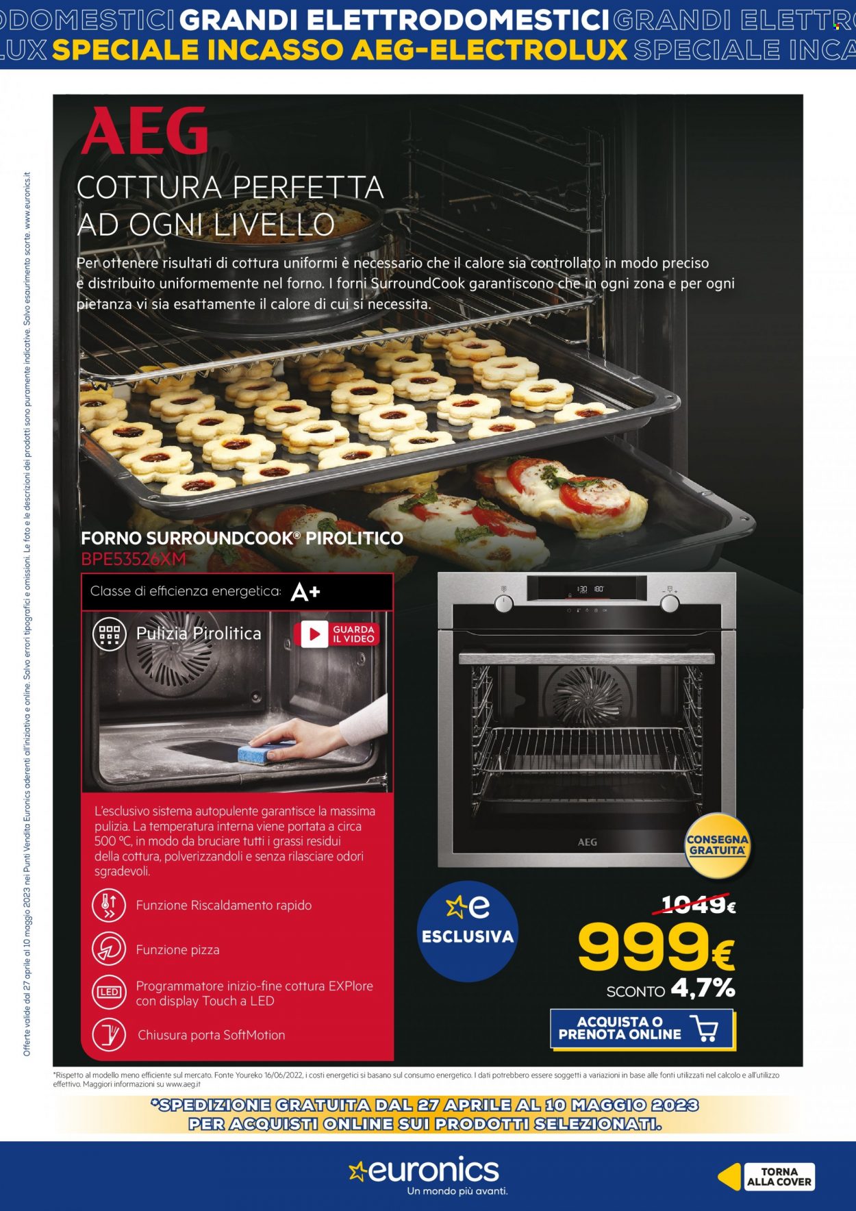 Volantino Euronics - 27/4/2023 - 10/5/2023. Pagina 2