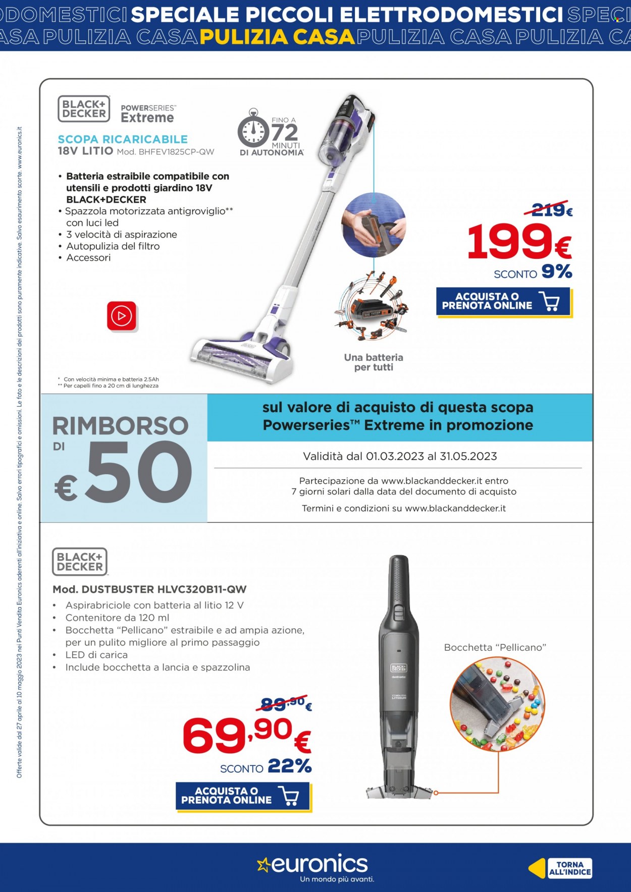 Volantino Euronics - 27/4/2023 - 10/5/2023. Pagina 3