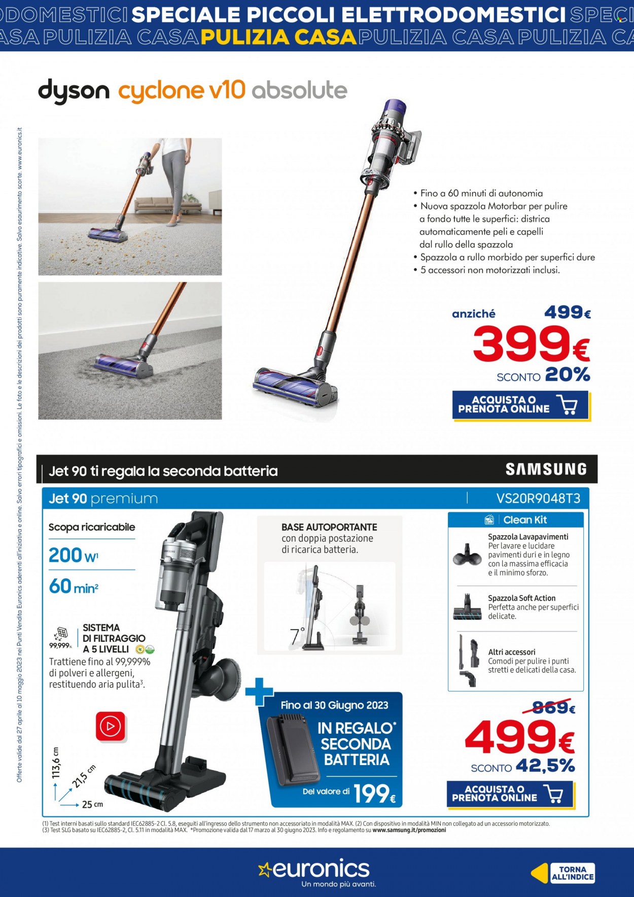 Volantino Euronics - 27/4/2023 - 10/5/2023. Pagina 7