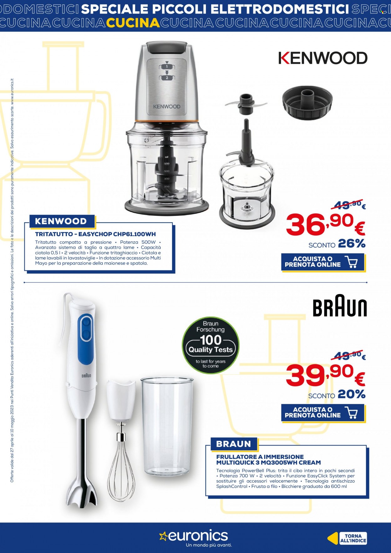Volantino Euronics - 27/4/2023 - 10/5/2023. Pagina 15