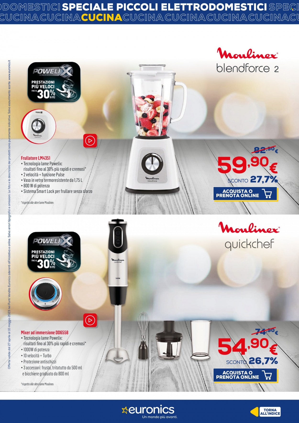 Volantino Euronics - 27/4/2023 - 10/5/2023. Pagina 16