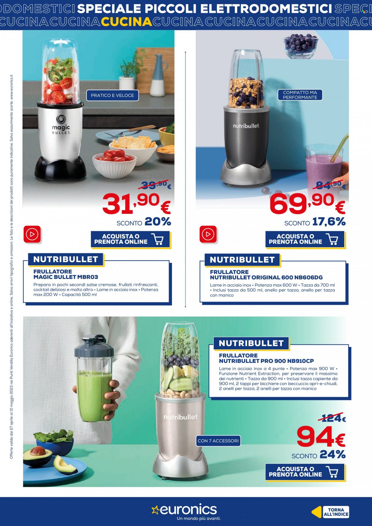 Volantino Euronics - 27/4/2023 - 10/5/2023. Pagina 17