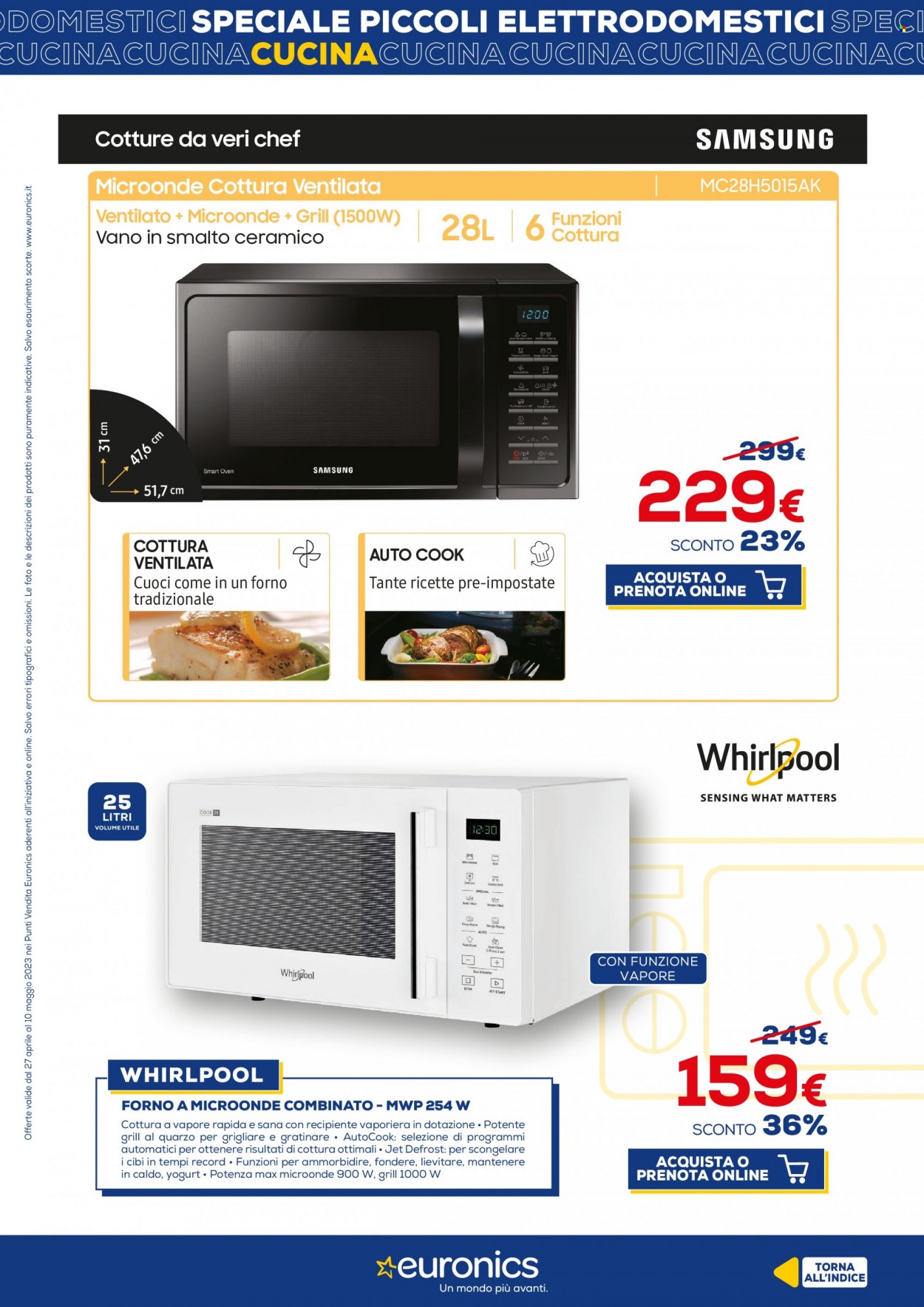 Volantino Euronics - 27/4/2023 - 10/5/2023. Pagina 22