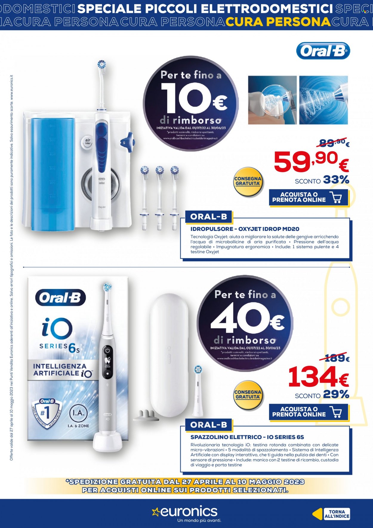 Volantino Euronics - 27/4/2023 - 10/5/2023. Pagina 25