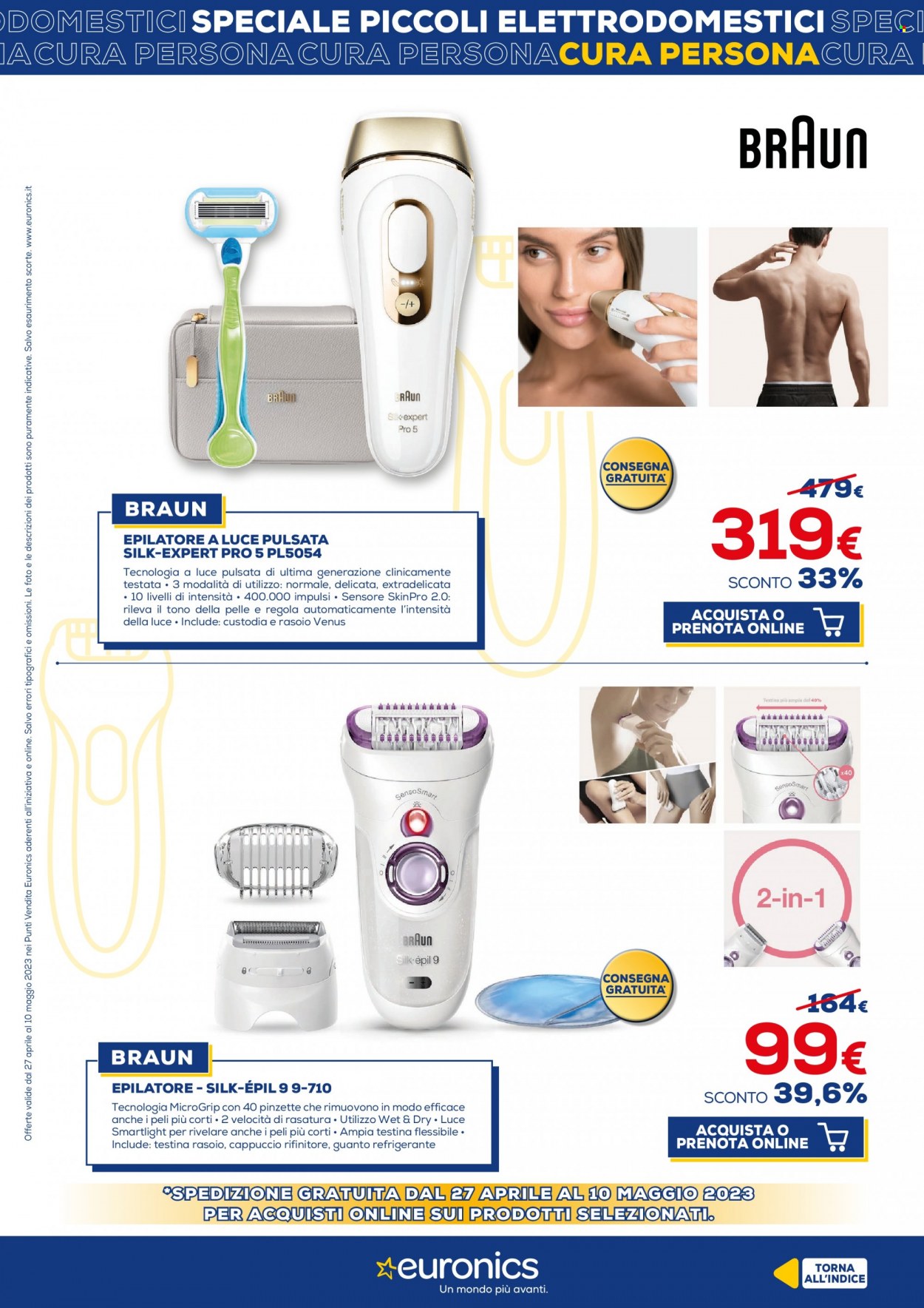 Volantino Euronics - 27/4/2023 - 10/5/2023. Pagina 27
