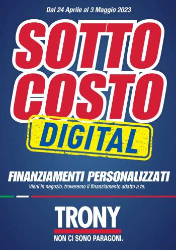Volantino Trony - 24/4/2023 - 3/5/2023.