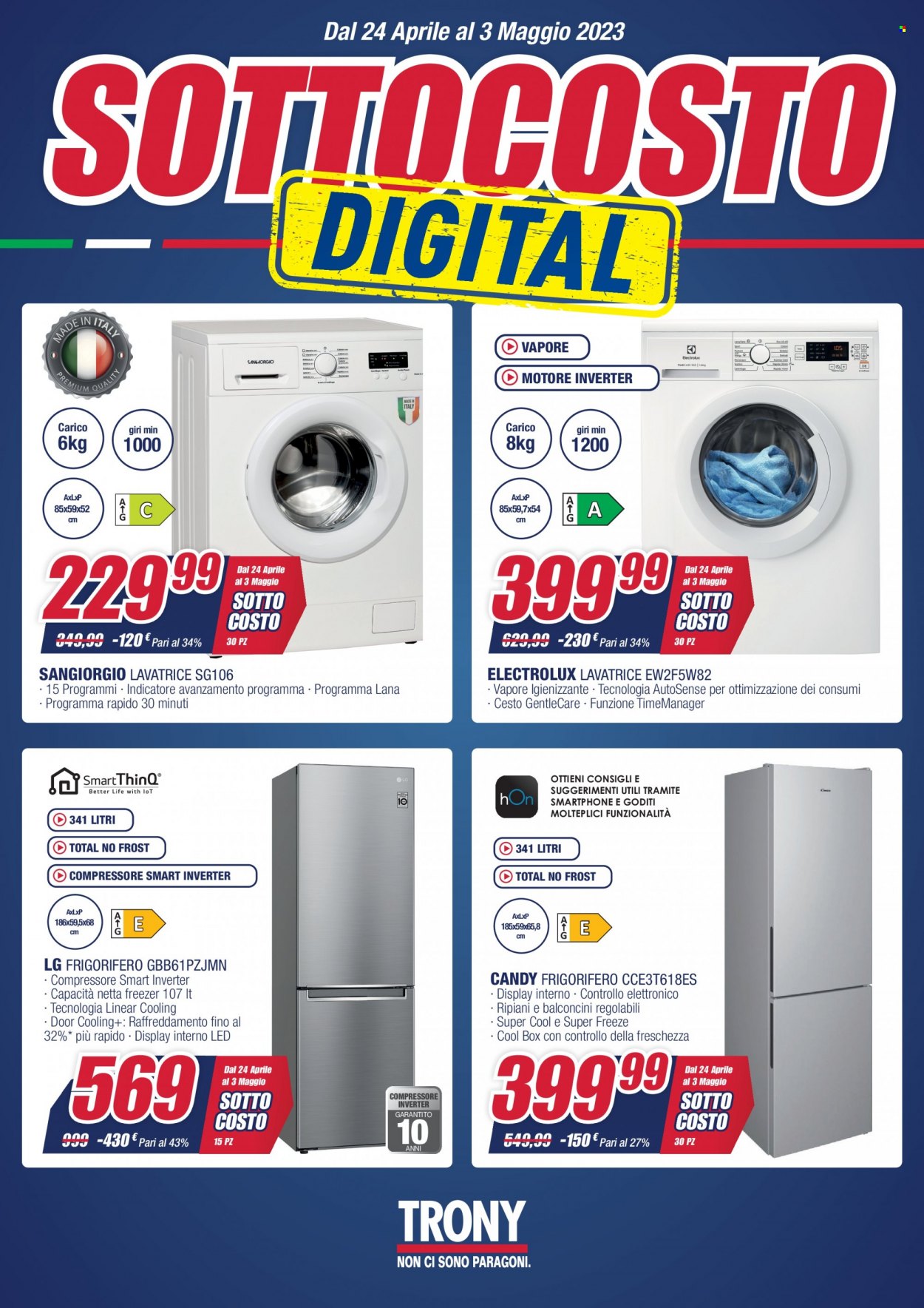 Volantino Trony - 24/4/2023 - 3/5/2023. Pagina 3