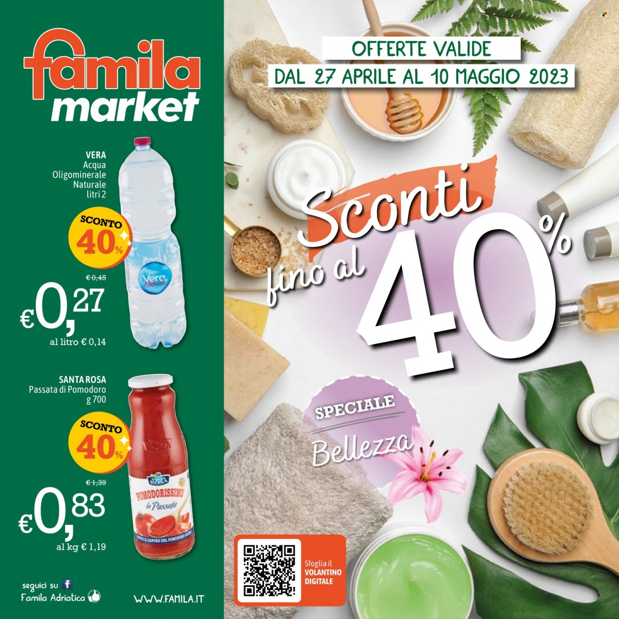 Volantino Famila - 27/4/2023 - 10/5/2023. Pagina 1