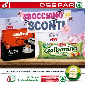 Volantino Interspar - 27/4/2023 - 10/5/2023.