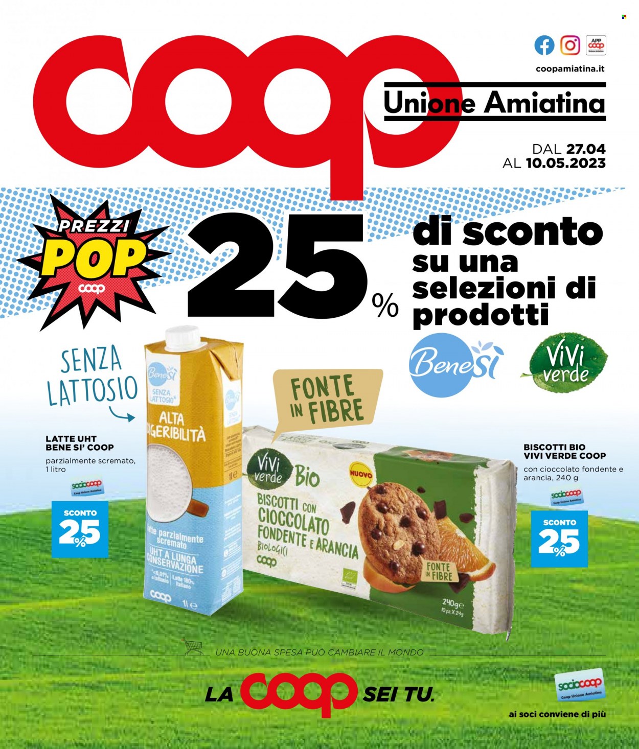 Volantino Coop - 27/4/2023 - 10/5/2023. Pagina 1
