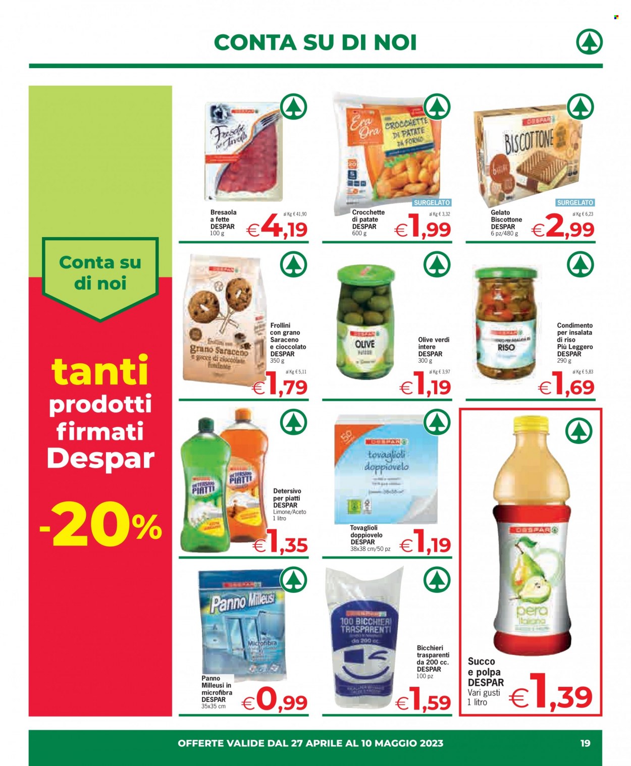 Volantino Eurospar - 27/4/2023 - 10/5/2023. Pagina 19