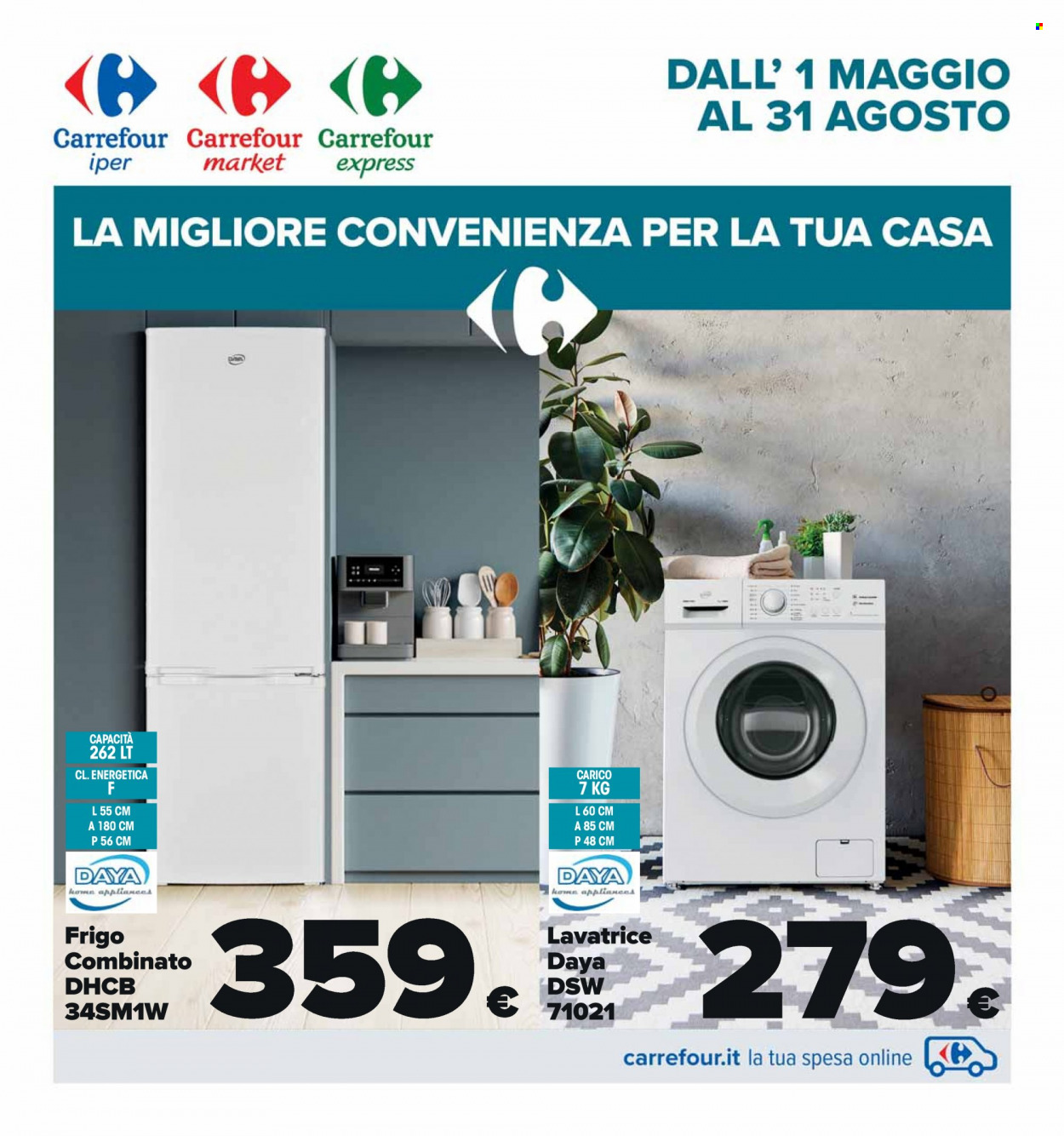 Volantino Carrefour - 1/5/2023 - 31/8/2023. Pagina 1
